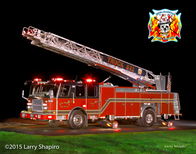 Joppa Magnolia VFC MD fire trucks fire apparatus Larry Shapiro photographer shapirophotography.net E-ONE Cyclone II Metro 100 aerial ladder